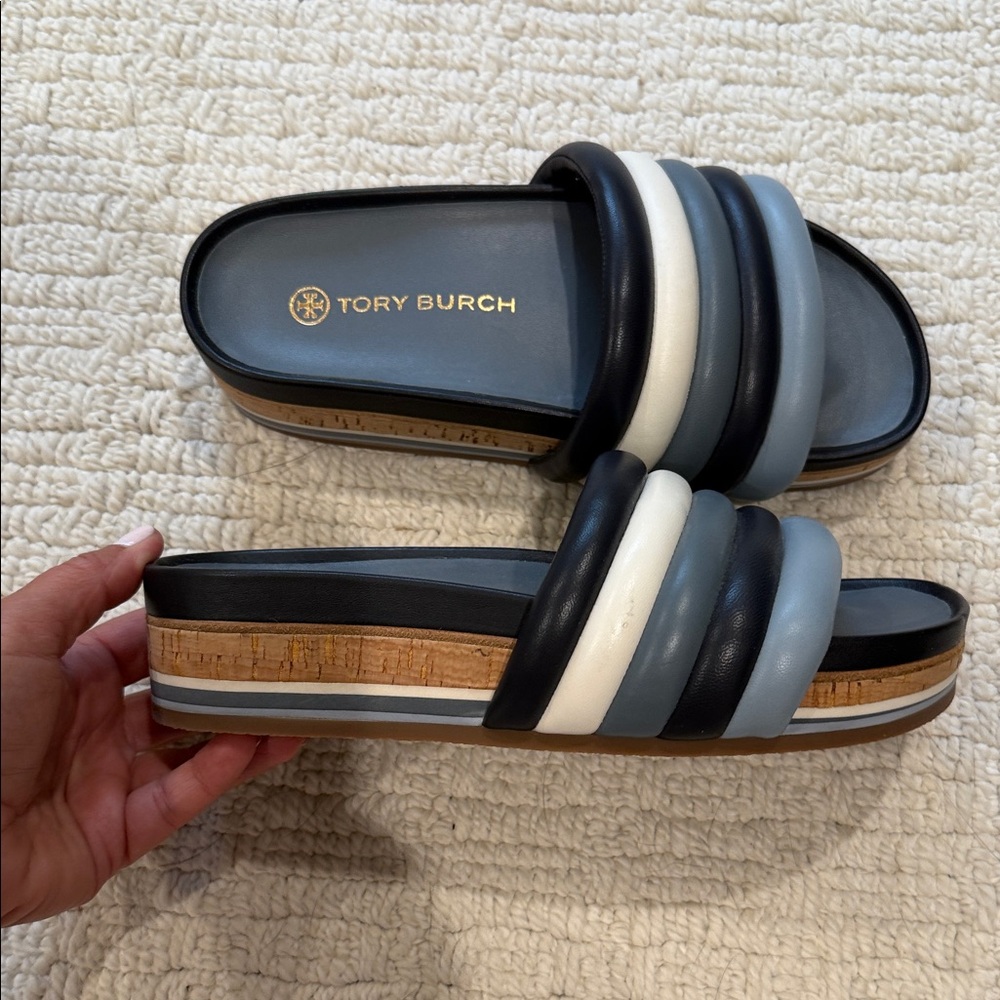 Tory Burch Multicolor Slide Sandals - Picture 2 of 3